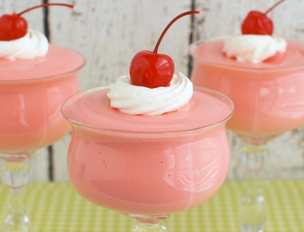 Mousse de cerezas light